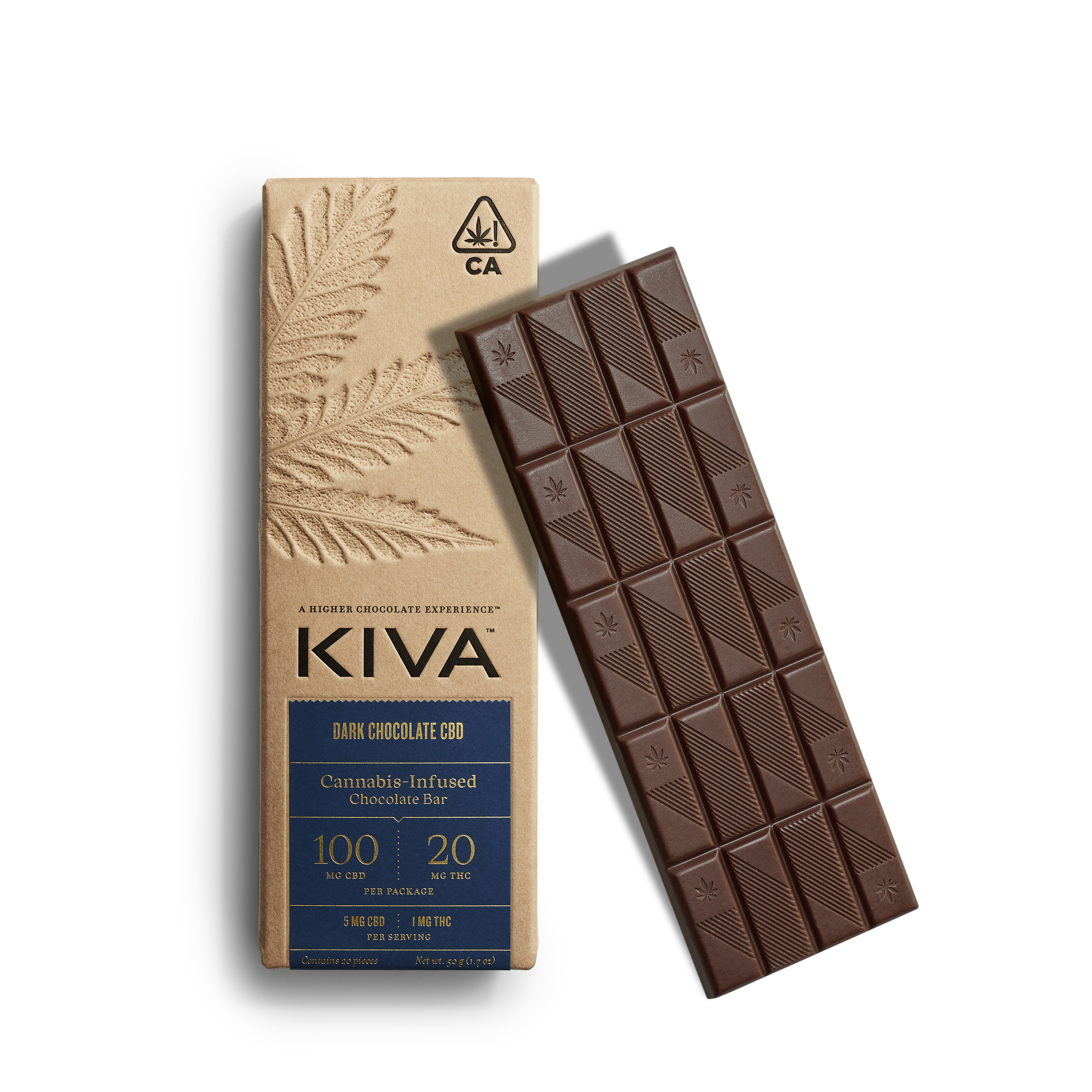 Dark Chocolate CBD Chocolate Bar