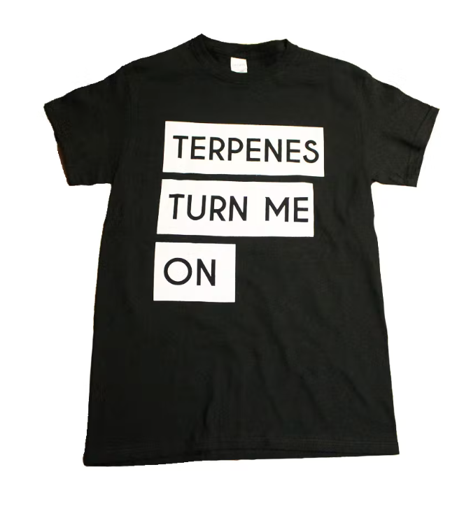 Thp "terpenes Turn Me On T-shirt" (black)