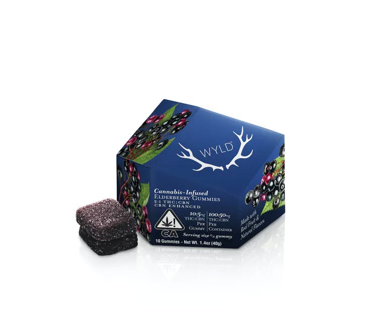 2:1 CBN Elderberry Sleep Gummies